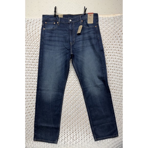 Levi's Other - Levis 569 Jeans Mens Tag 38x36 Fits 40x35 Blue Denim Loose Straight NWT